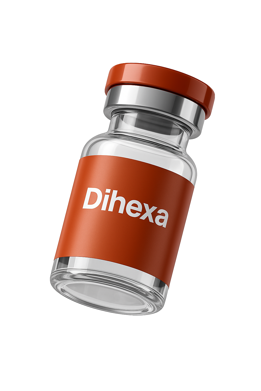 Clearly Peptides Dihexa research vial