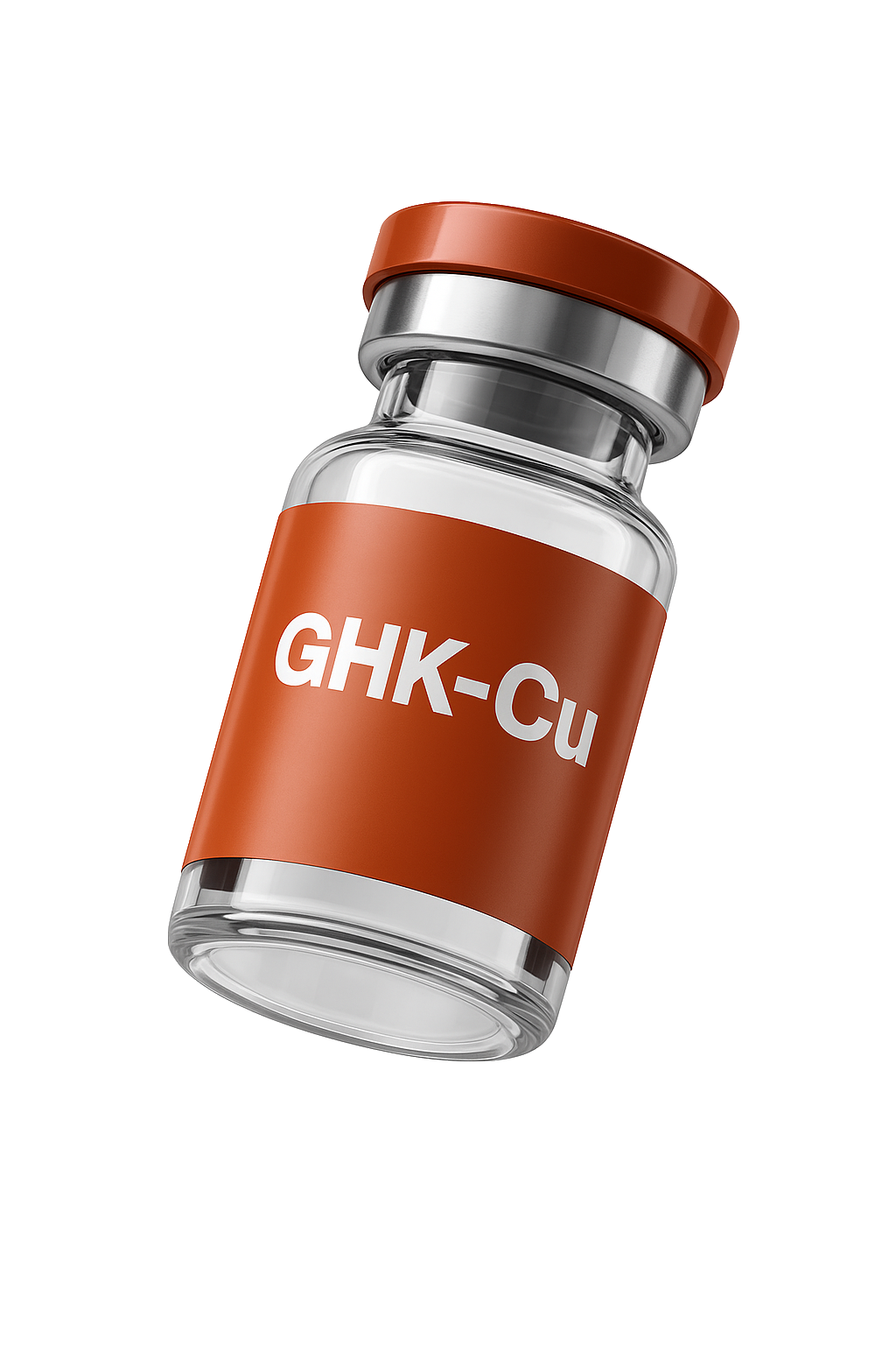 Clearly Peptides GHK-Cu research vial