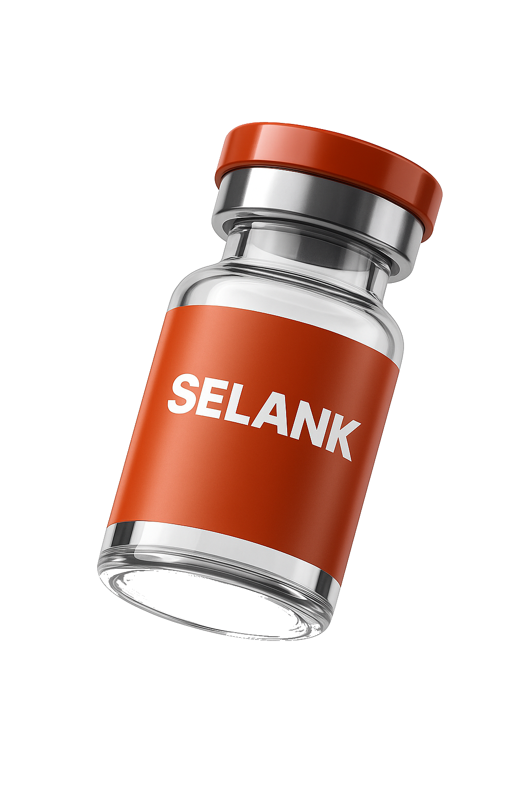 Clearly Peptides Selank research vial